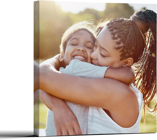 BuildASign Custom Canvas Prints with Your Photos – Personalized Picture To Canvas Wall Art, Perfect for Home Decor, Gifts & Keepsakes, Ready to Hang (8" L x 8" W x .75”D)