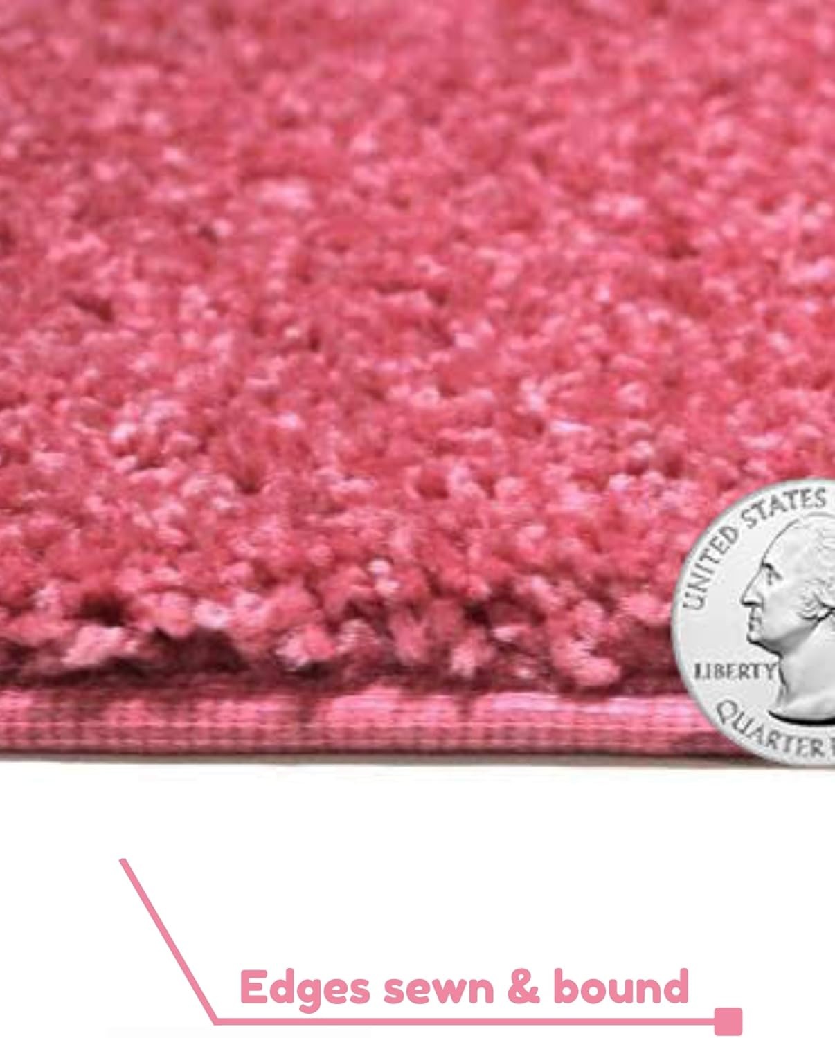 KOECKRITZ Soft and Colorful Kids Classroom Area Rugs (Passes Flammability Pill Test) Many Sizes and Bright Colors to Select from (5' x 8', Glamour)