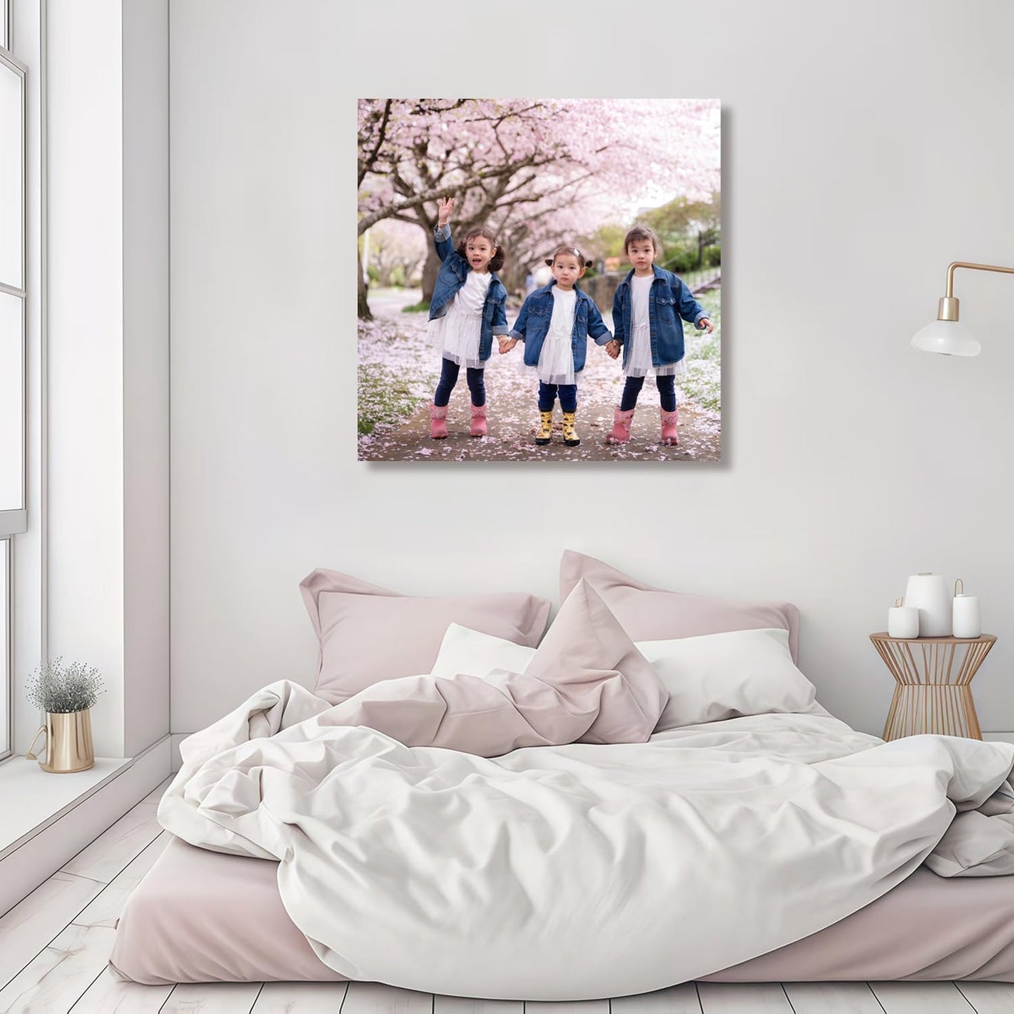 Canvas Prints With Your Photos, Custom Poster On Canvas (Unframed 30x30) Transform Your Photos Into Stunning Framed Wall Art Digitally Printed Photo To Canvas Ideal For Home Decor Gifts Keepsakes