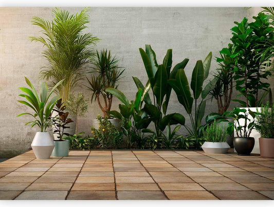 artgeist Wall Mural Nature 77x55 in - XXL Peel and Stick Self-Adhesive Wallpaper Removable Large Sticker Foil Wall Decor Print Picture Image Design Botanics Plants 3D Effect b-B-0600-a-a