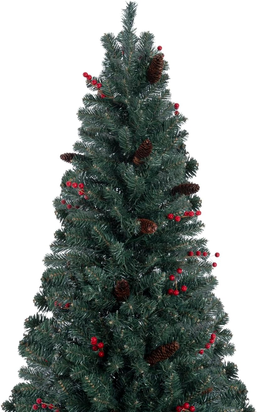 Belen Pencil Christmas Tree Green/7.5ft