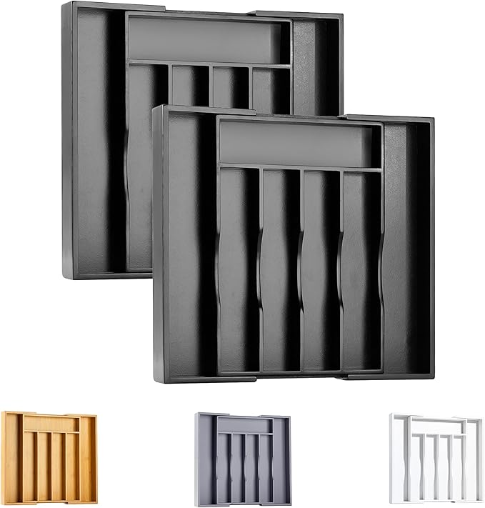 Kitchen Silverware Drawer Organizer and Storage Kitchen Gadgets Best Sellers 2025 First Apartment Essentials New Home Must Haves Things Stuff Accessories House Warming Housewarming Hostess Host Gifts