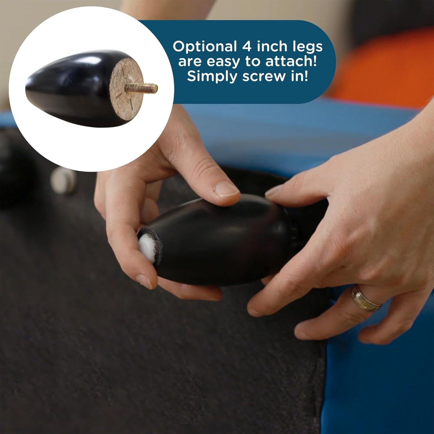 Children's Factory As We Grow Chair and Couch, Flexible Seating for Daycare or Preschool, Kids Reading Couch, Playroom Furniture, Deep Water