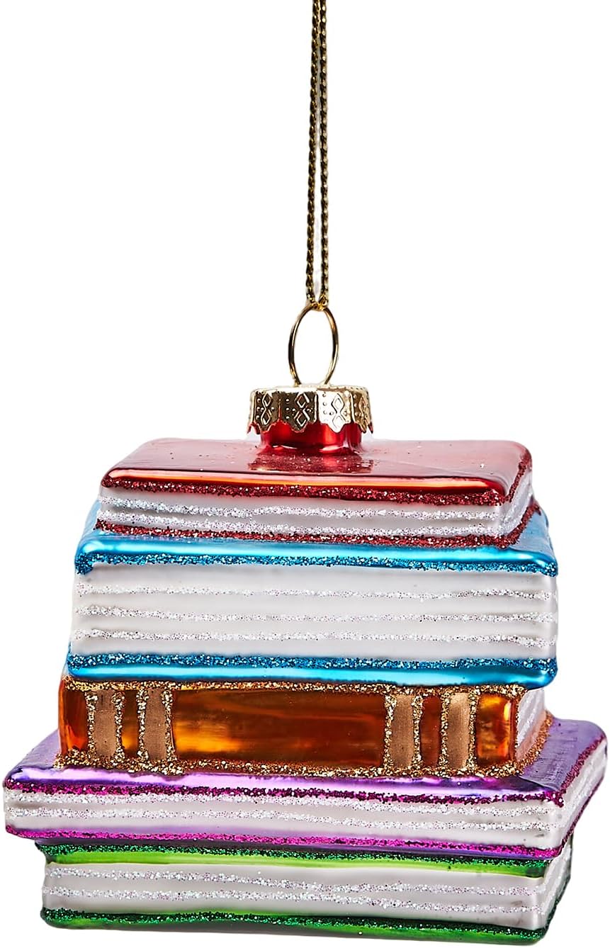 Hanging Christmas Ornaments, 2025 Glass Blown Christmas Tree Ornaments, Christmas Tree Decorations, Funny Gifts & Home Decor, Book