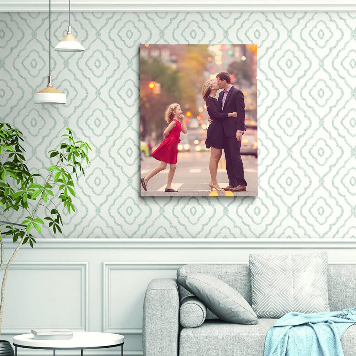 Framed Canvas Prints With Your Photo-Personalized Picture To Canvas Wall Art
