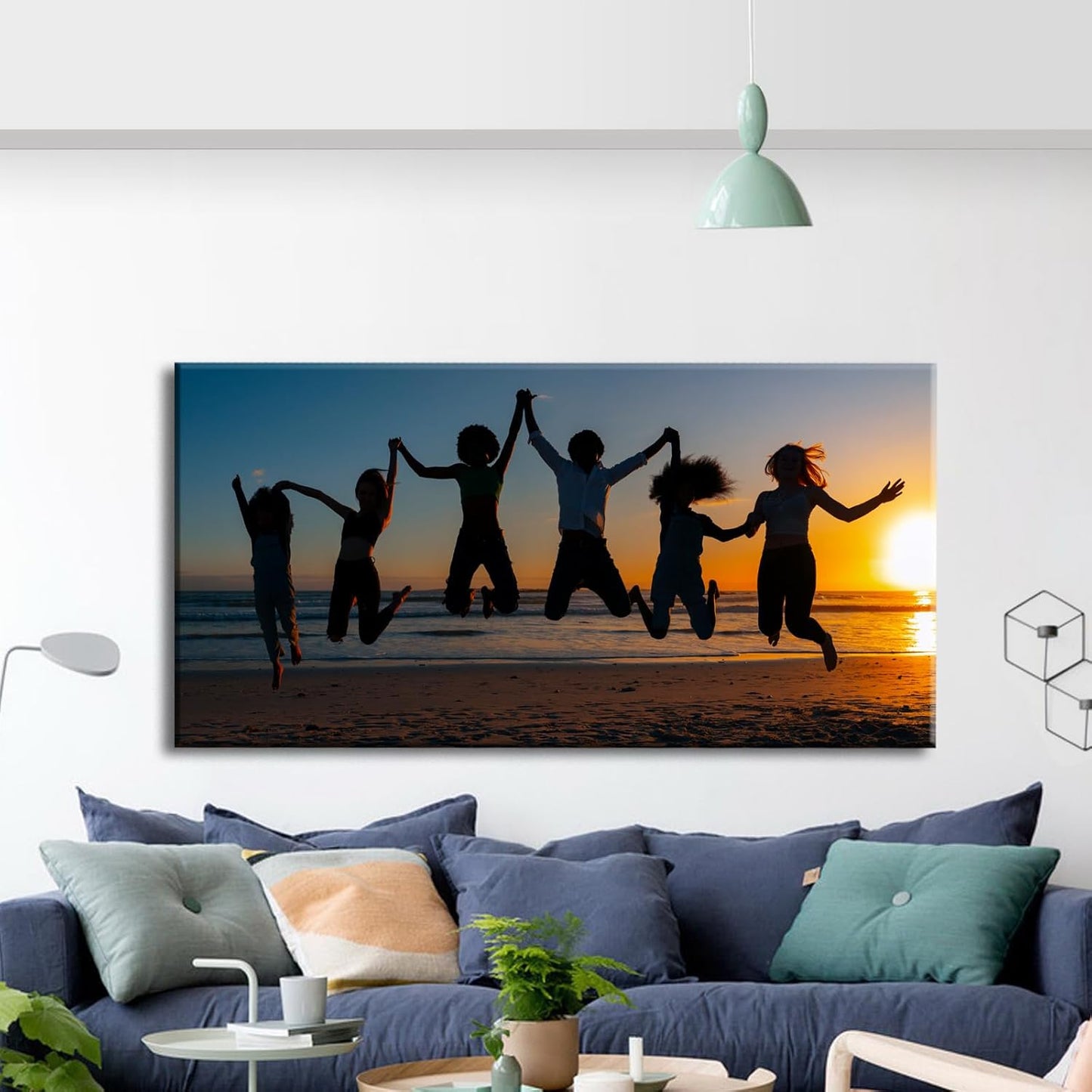 Laoife Custom Canvas Prints with Your Photos for 40"x20" Wall Art, Customized Canvas Pictures of Your Wedding, Families - Personalized Your Image/Photo