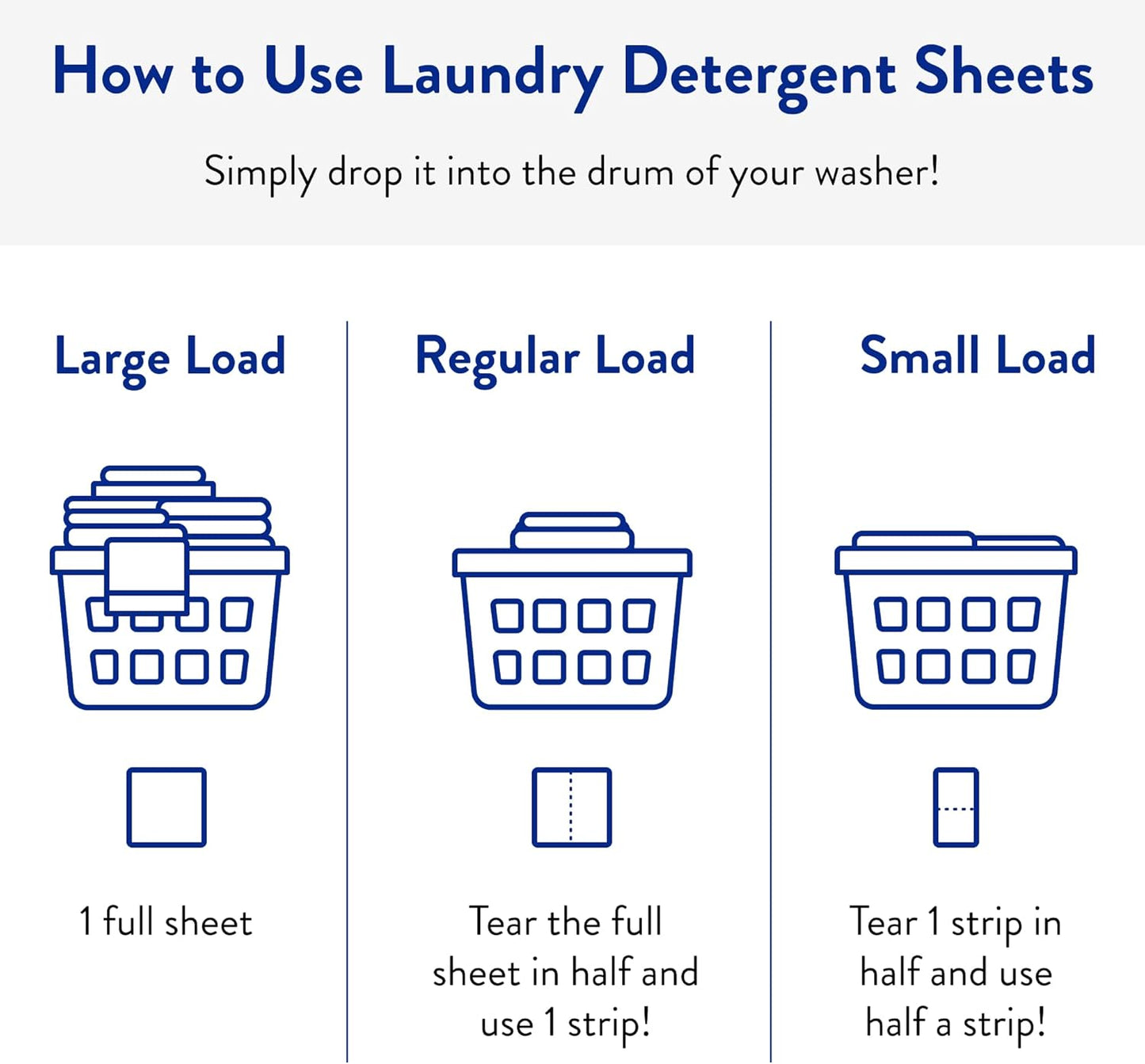 Clean People Laundry Detergent Sheets- Recyclable Packaging, Hypoallergenic, Stain Fighting, Works with All Machines including HE (128 Count, Variety Pack)