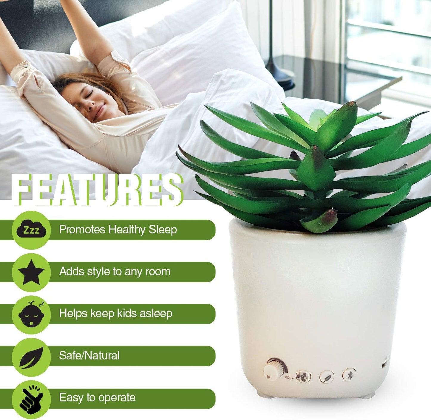 Sound Machine - Fan Sounds - White Noise - Nature Sounds