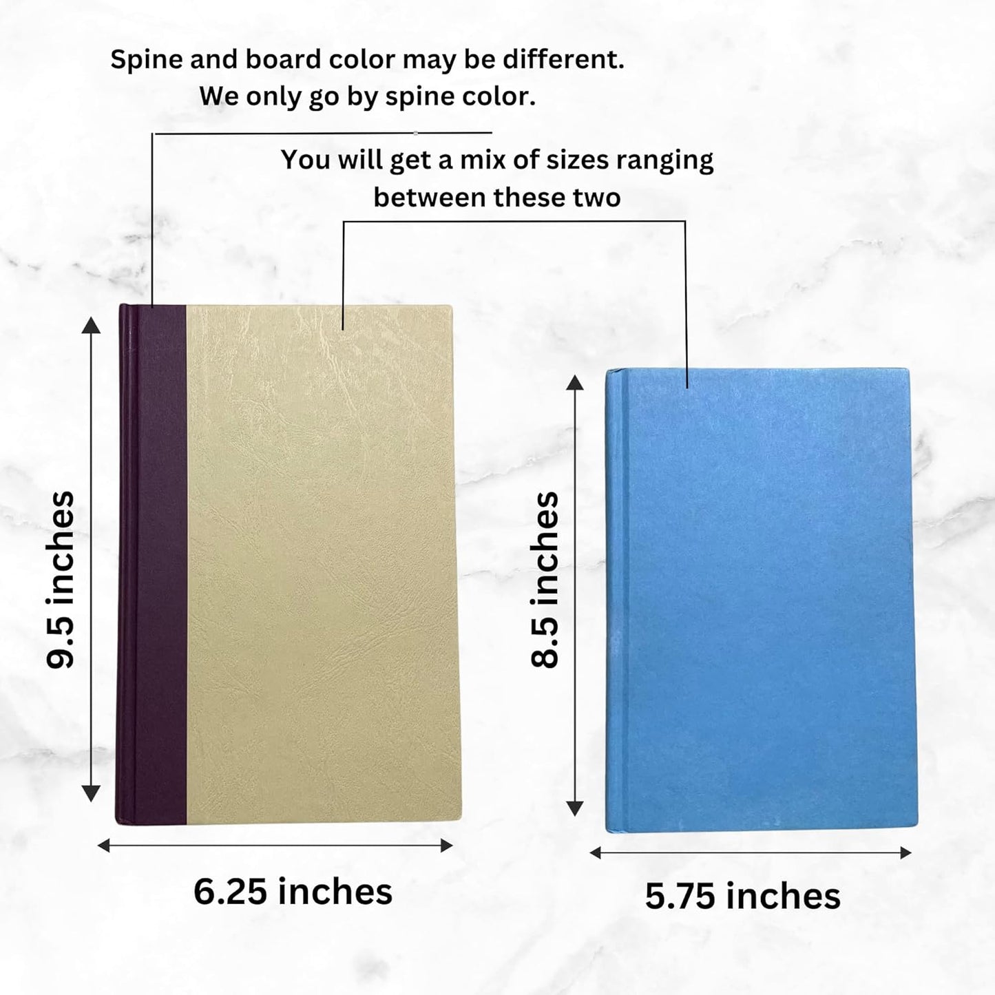 Curated Decorative Books Hardcover Décor Books for Home Décor, Choose Color, Interior Design, Office, Wedding Display, Instant Library, or Staging (One Foot, Navy)