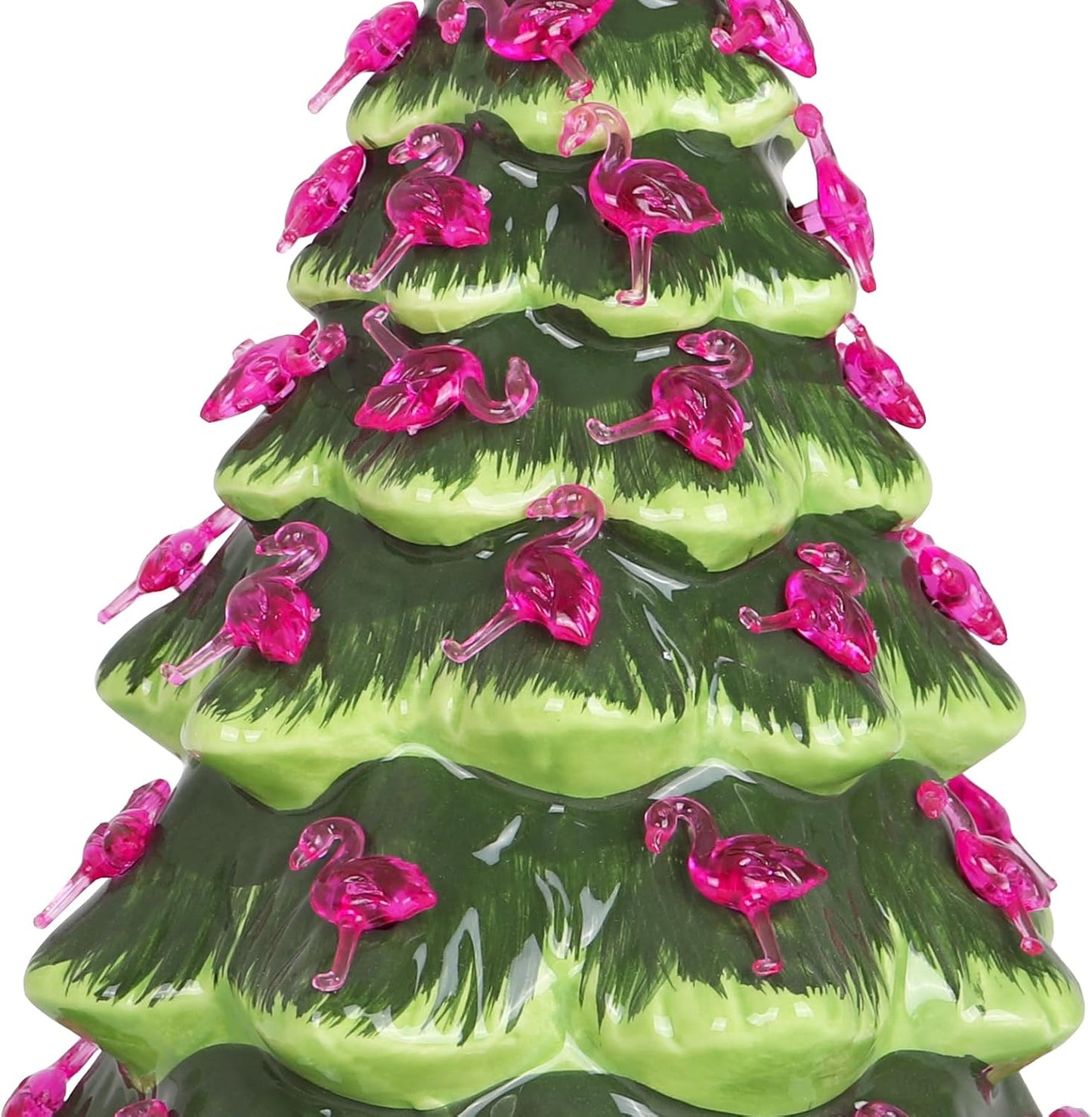 Milltown Merchants Ceramic Tree Replacement Bulbs - Bulbs for Vintage Ceramic Christmas Tree - Ceramic Christmas Tree Bulbs - Ceramic Christmas Tree Replacement Lights (150, Flamingo)