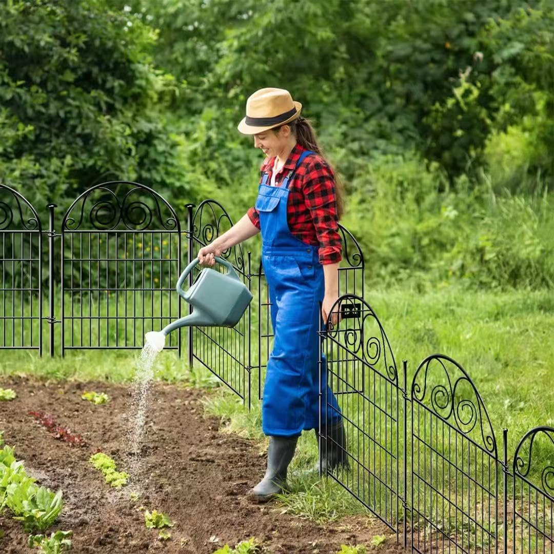 Garden Fencing 36 Inch High, 2 Panels Total 4.4 Ft(L) Dog Fences Outdoor for Yard, Dog Digging Fencing, Reusable Defense Fence for Yard│Patented