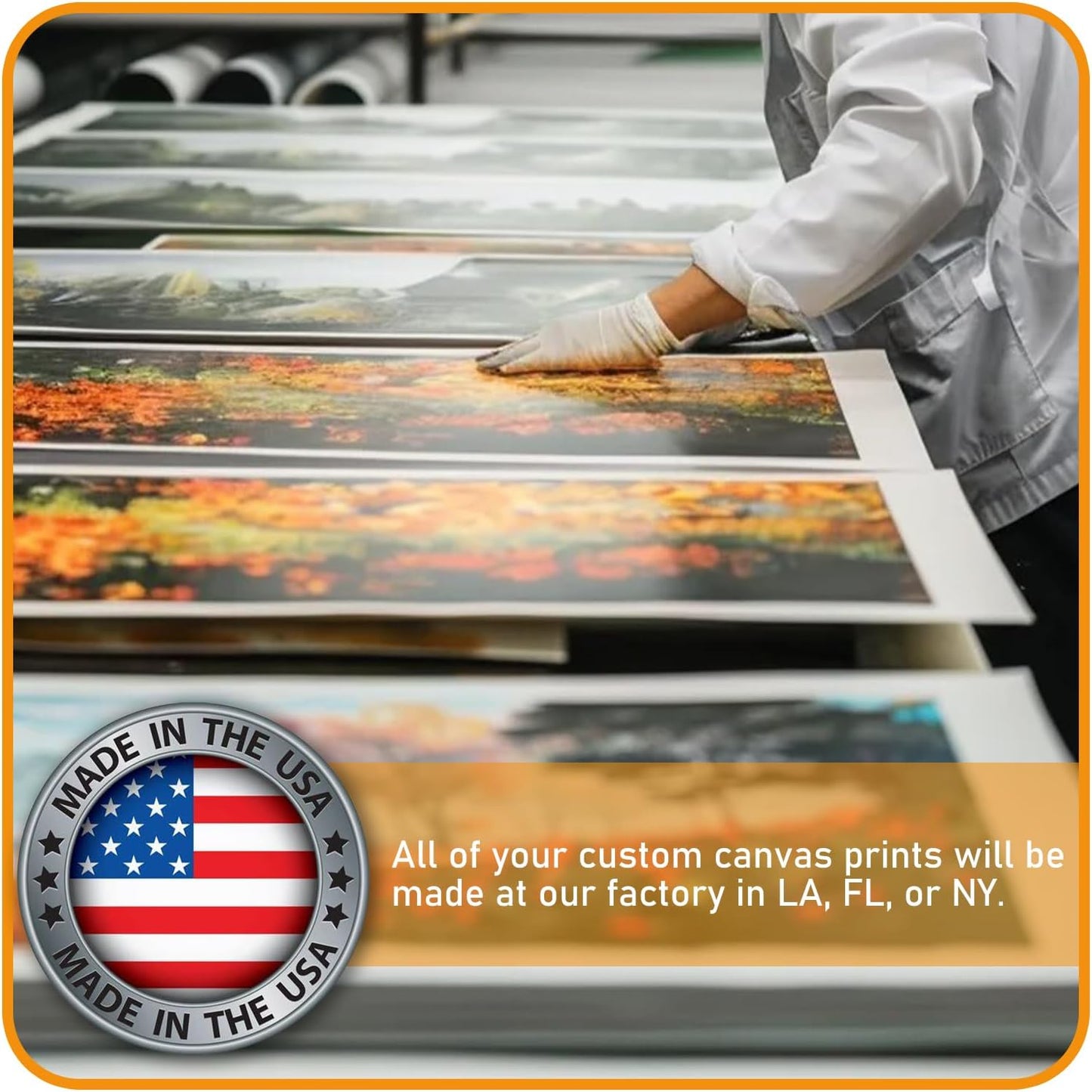 xzartdiy Custom Canvas Prints with Your Photos - Personalized Picture Print Customized Gifts for Family Home Office Wall Art Decor, Wrapped Canvas 18x24inch