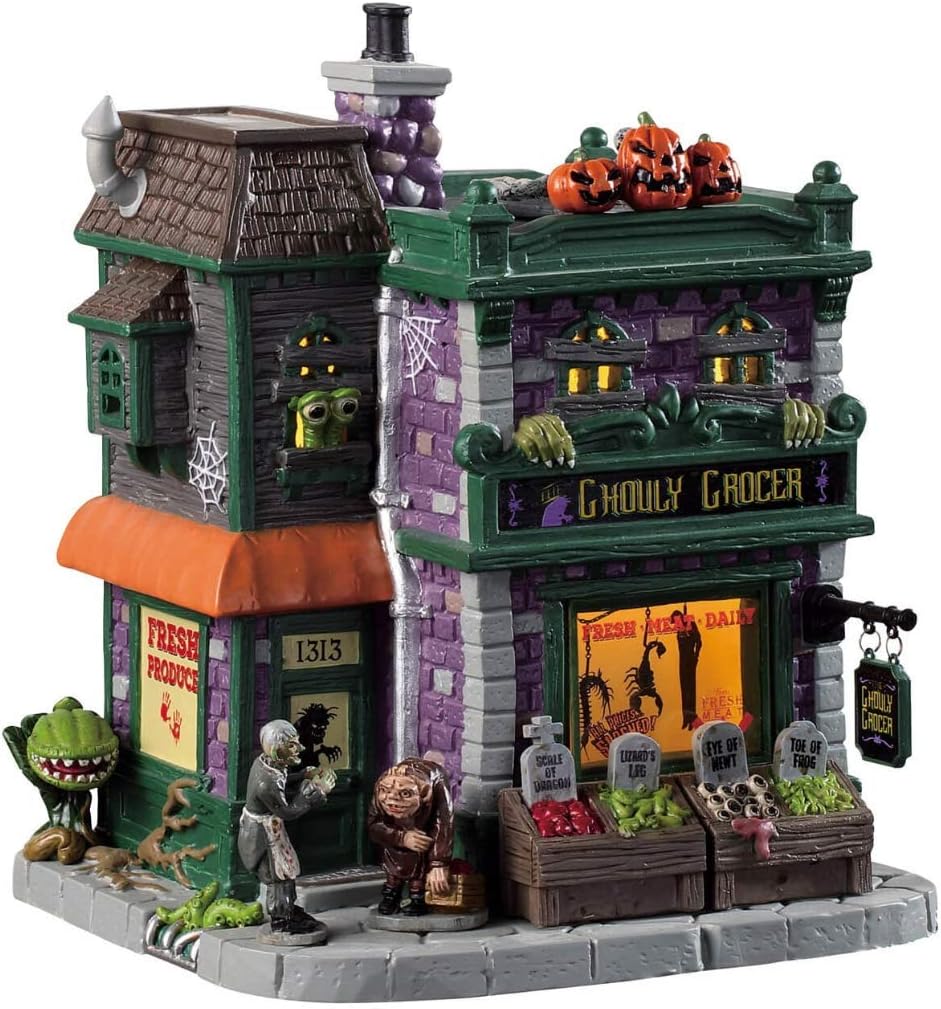 Lemax Ghouly Grocer #95458