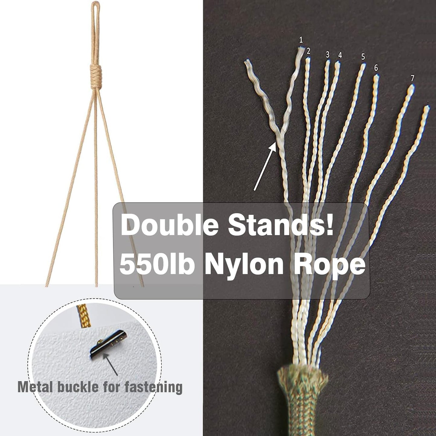 13 Inch 2 Pack Large Hanging Planters for Indoor Outdoor Plants, Plastic Hanging Basket Pots for House Plants Flowers, White