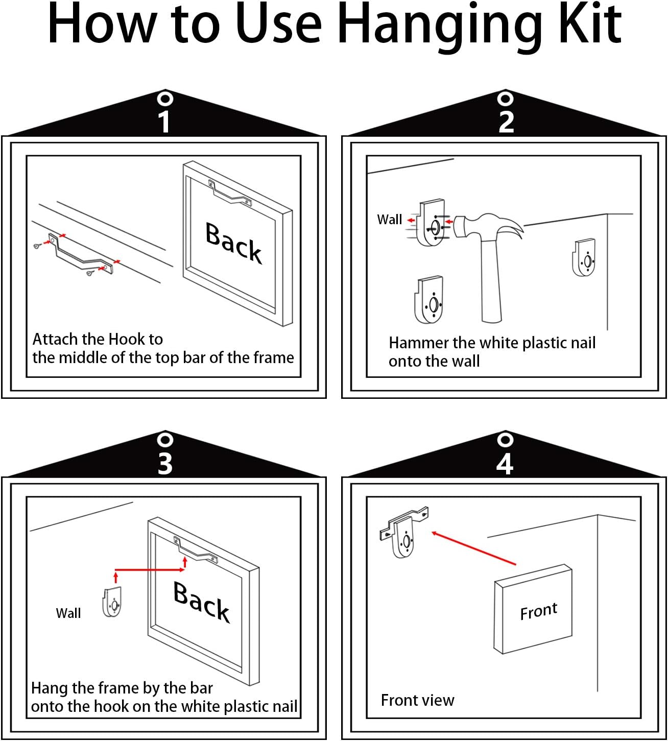 Laoife Custom Canvas Prints with Your Photos for 40"x20" Wall Art, Customized Canvas Pictures of Your Wedding, Families - Personalized Your Image/Photo