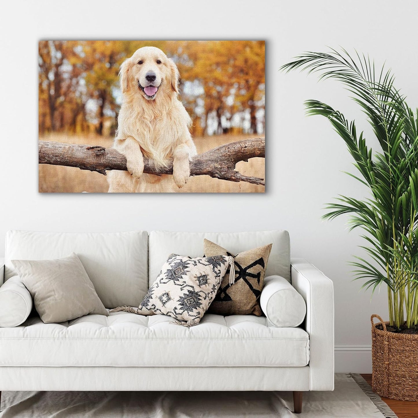 SPECPIX Custom Canvas Prints with Your Photos Personalized Photo Canvas Print Wall Art Customized Canvas Picture Frame Gifts for Pet Baby Family Mom Dad Men Women Couple Boyfriend Girlfriend