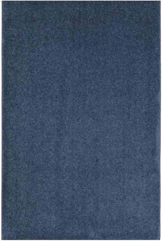 KOECKRITZ Soft and Colorful Kids Classroom Area Rugs (Passes Flammability Pill Test) Many Sizes and Bright Colors to Select from (9' x 9', Navy)