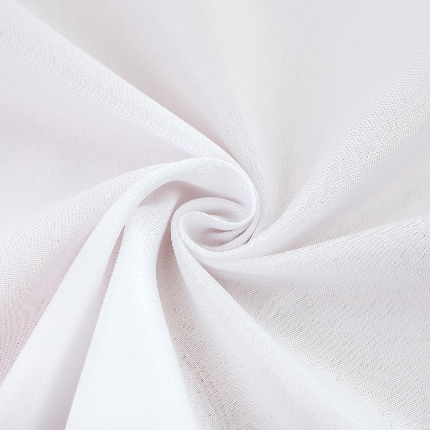 sancua 2 Pack Small Square Tablecloth 24 x 24 Inch White, Stain and Wrinkle Resistant Washable Polyester Table Cloth Decorative Solid Fabric Table Cover for Nightstand End Bedside Tables