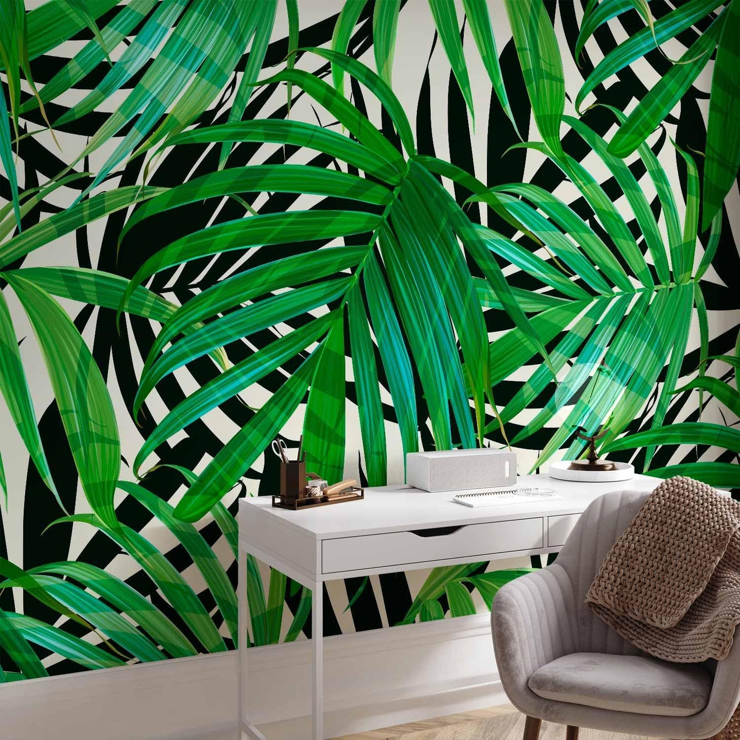 artgeist Premium Wall Mural Tropical 157x110 in - XXL Non-Woven Wallpaper Fleece Wall Decor Photo Print Picture Image Design Home b-B-0280-a-a