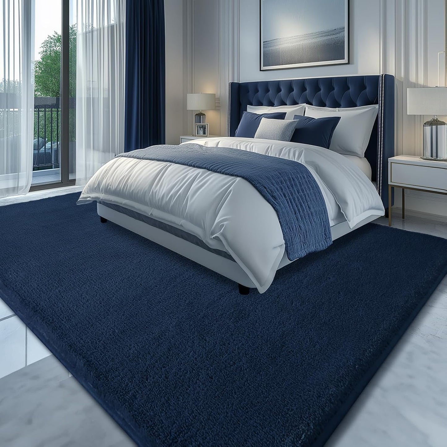 Sour Lemon 6x9 Area Rugs for Living Room, Soft Large Area Rug Fluffy Rugs for Bedroom，Machine Washable Area Rug Non Slip Carpet Rug for Living Room Playroom Kids Room Home Decor