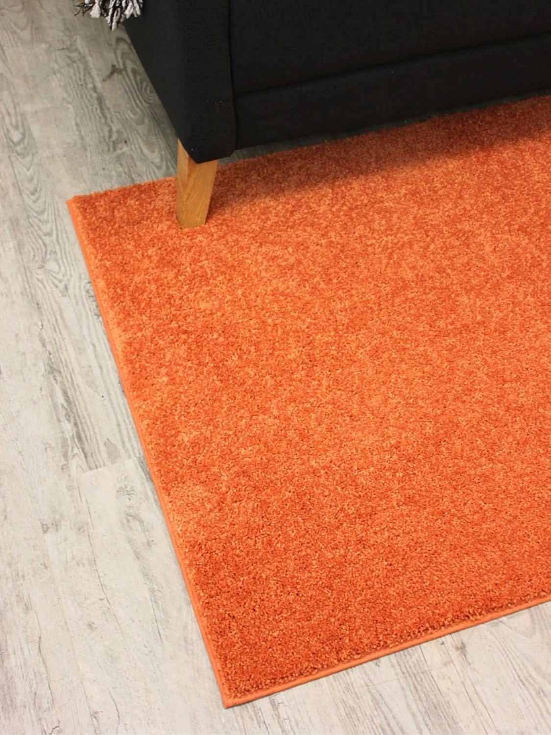 KOECKRITZ Soft and Colorful Kids Classroom Area Rugs (Passes Flammability Pill Test) Many Sizes and Bright Colors to Select from (6' x 8', Tangerine)