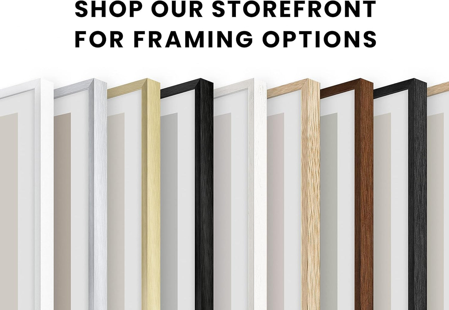 HAUS AND HUES 20x30 Picture Frames - Set of 6, Poster Frames, Gallery Wall Frame Set (Beige) - 20 x 30 Inches