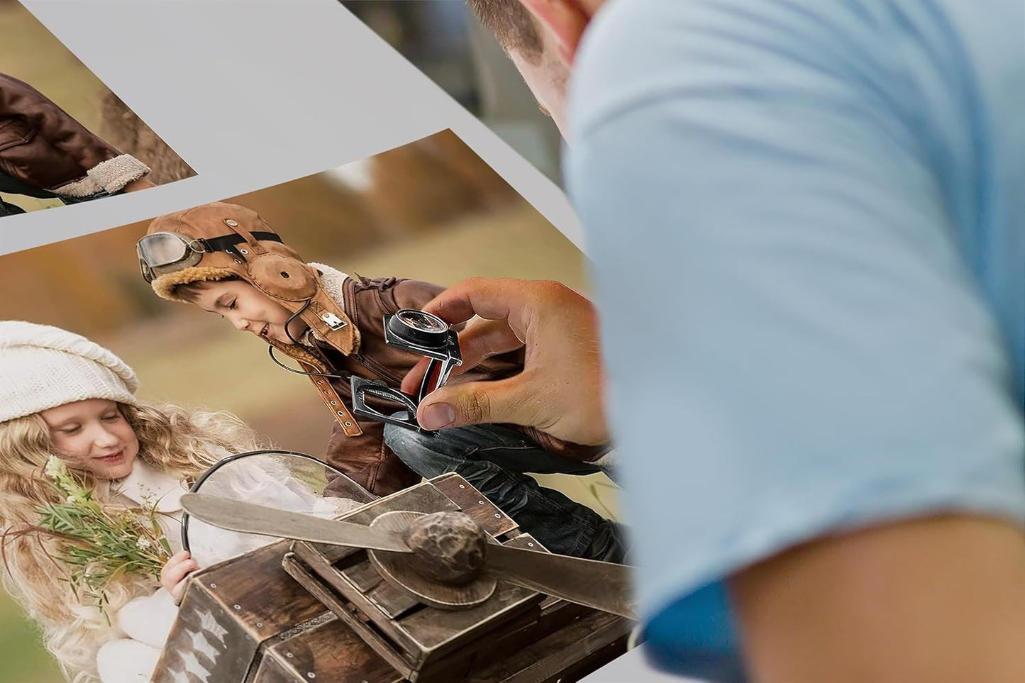 Personalized Custom Canvas Prints: Photo On Canvas (Light Brown, 24X24) Transform Your Photos into Stunning Framed Wall Art Digitally Printed Photo To Canvas Ideal for Home Decor, Gifts Keepsakes.