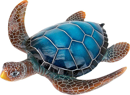 Design Toscano Large Blue SEA Turtle Statue