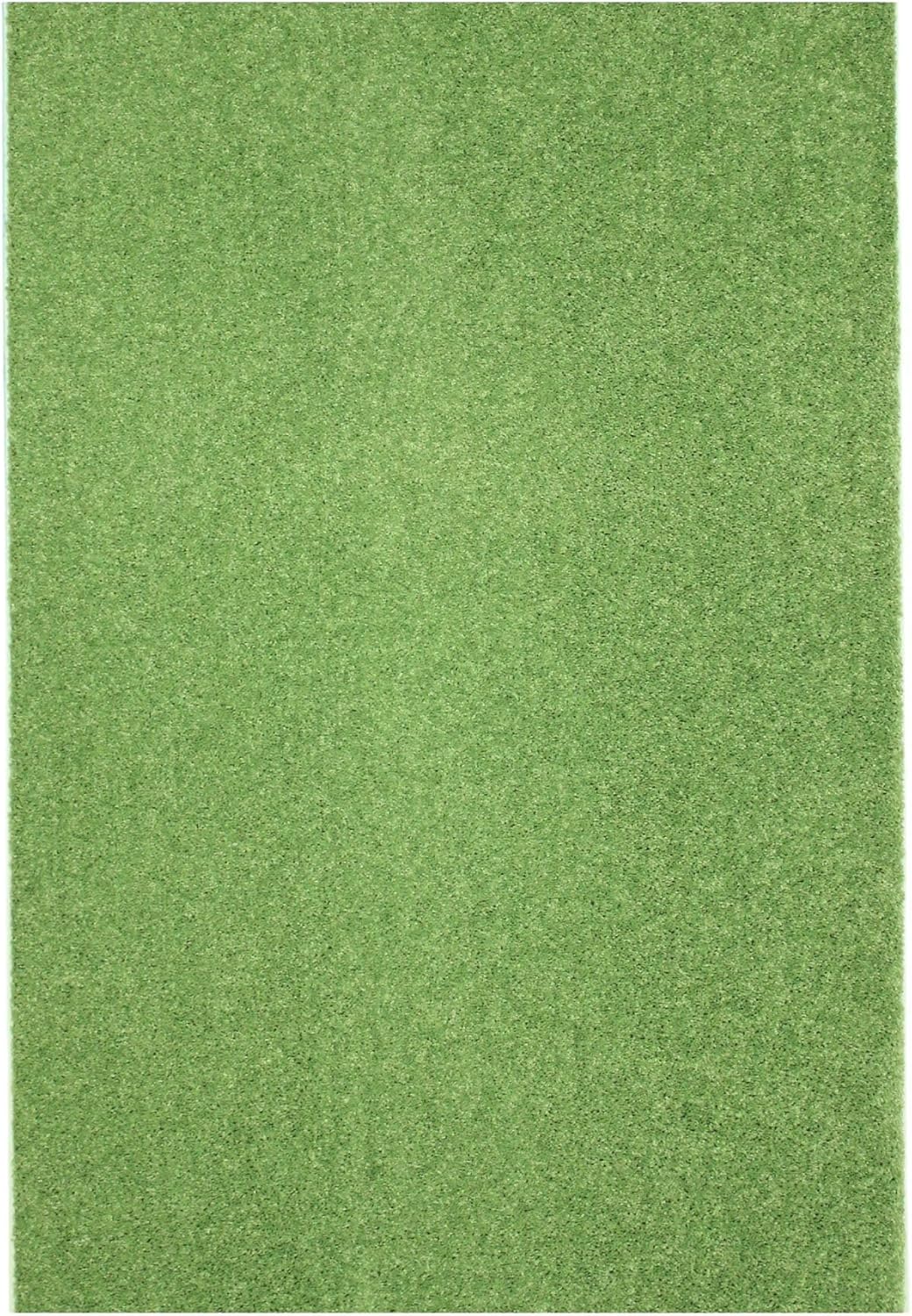KOECKRITZ Soft and Colorful Kids Classroom Area Rugs (Passes Flammability Pill Test) Many Sizes and Bright Colors to Select from (10' x 14', Lime)