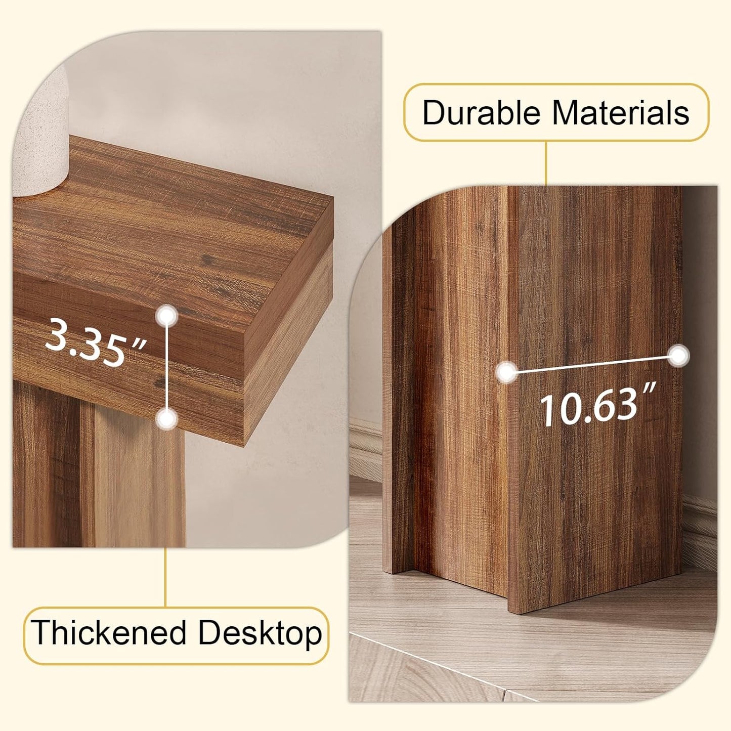 55Inch Farmhouse Console Table,Wooden Rectangular Sofa Table Behind The Couch,Entryway Console Table with Storage for Living Room, Hallway,Entrance (Light Brown)