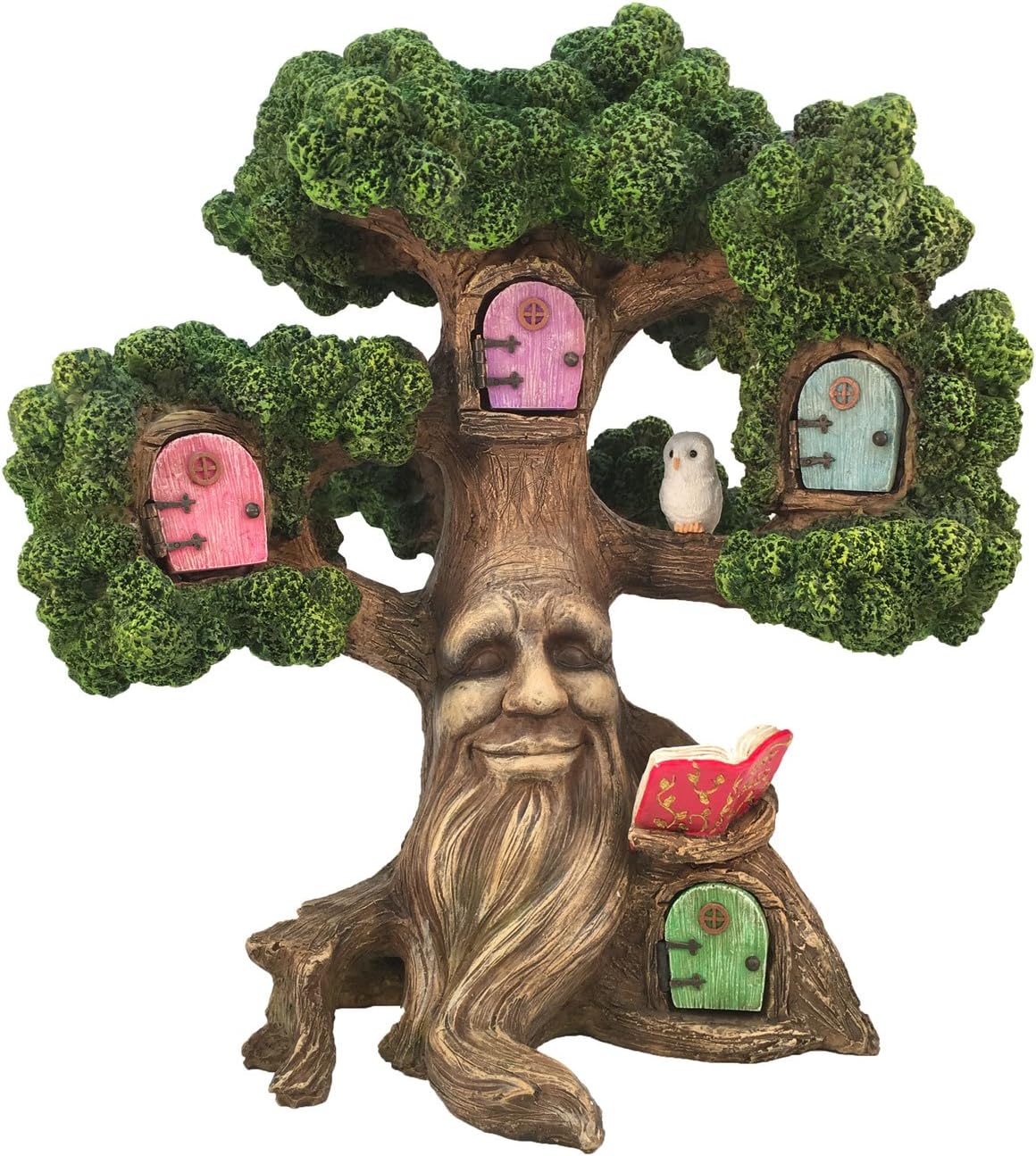 GlitZGlam Fairy Garden Enchanted Joshua's Miniature Tree (10.5 Inch Tall) for Fairies and Lawn Gnomes - A Garden Accessory