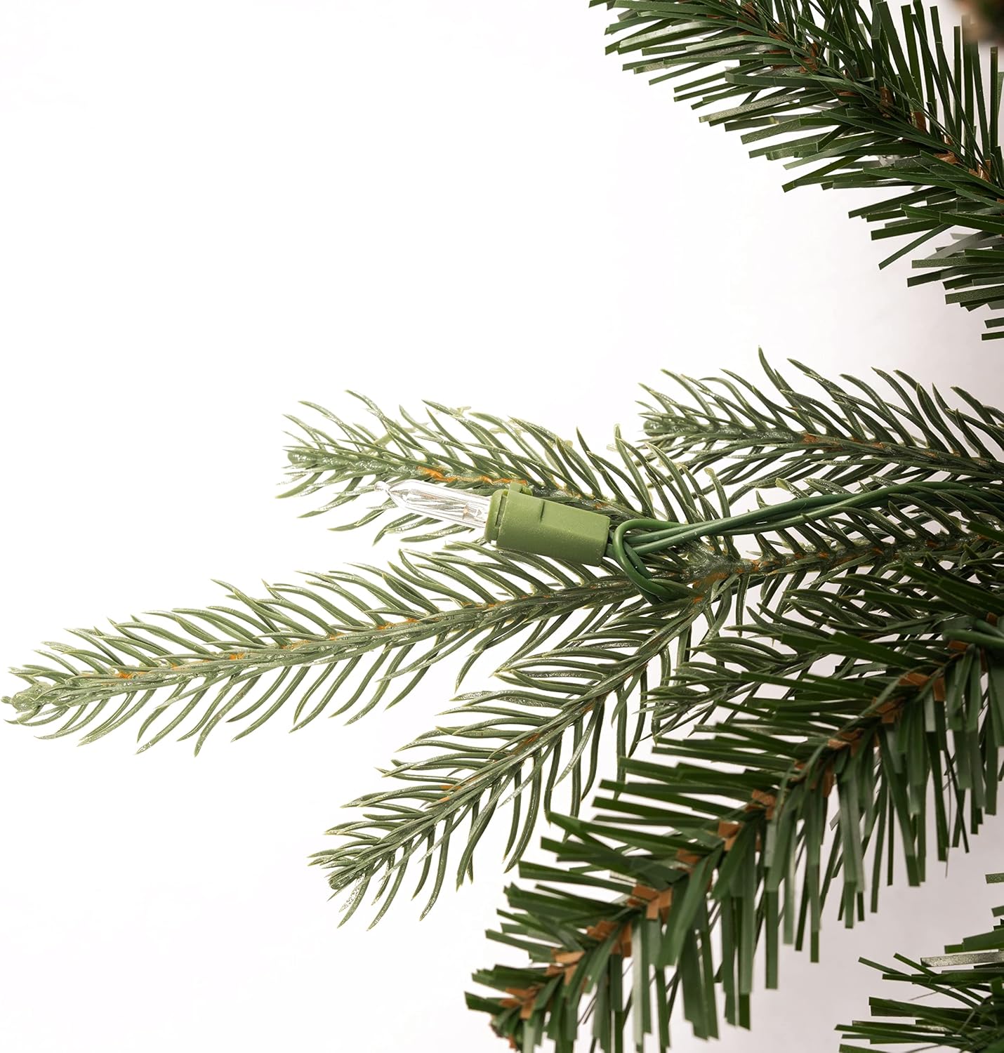 Traditional Artificial Fir Christmas Tree with Lights by Naomi Home Green/9 Ft/Included