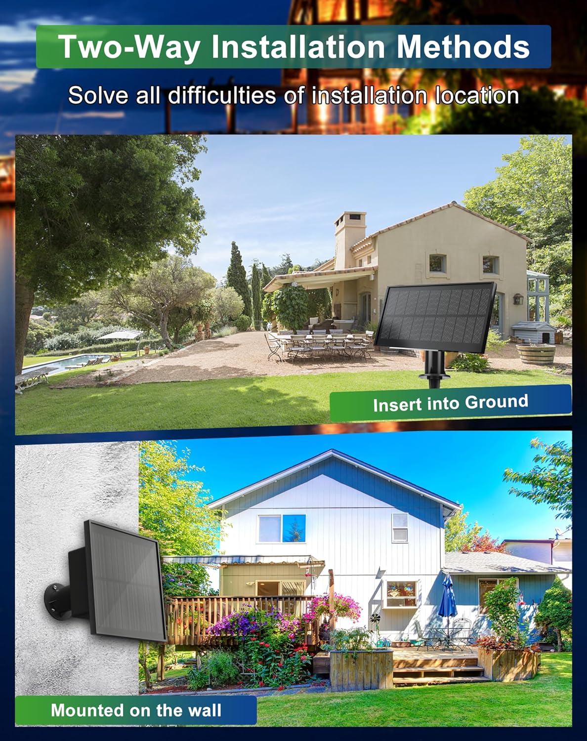 Solar String Lights Outdoor Waterproof 50FT with USB Port and 27 Shatterproof ST38 Bulbs(2 Spare), LED Solar Powered Patio Lights for Outside, Porch, Backyard, Bistro, Garden, Market - 2200K