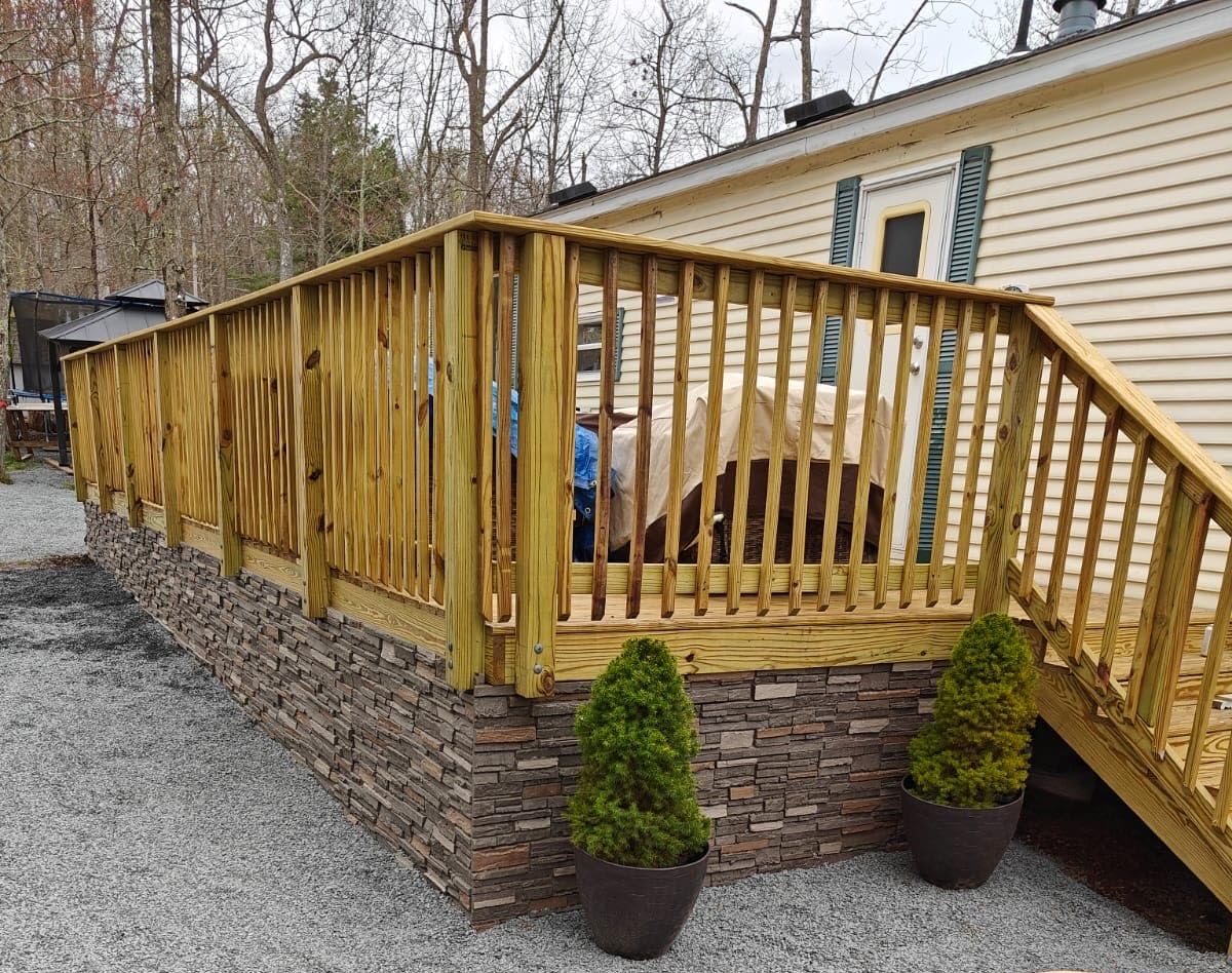 OTECKO 6-Pack Faux Stone Wall Panel 48 in x 13 in x 2 in Stacked Stone High Density Polyurethane Wall Siding Panels 24 sq ft, Easy Install, Interior/Exterior Sierra Nevada (Earthtone)