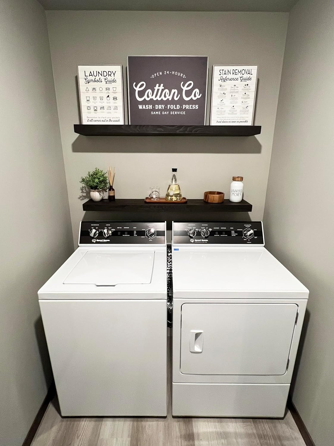 joelsantiques - 36 Inch Wooden Floating Shelves for Wall - 36x12x2 in - Made of Natural Wood - Long Heavy Duty Rustic Wall Shelves for Bedroom - Perfect for Living Room, Kitchen - Mocha