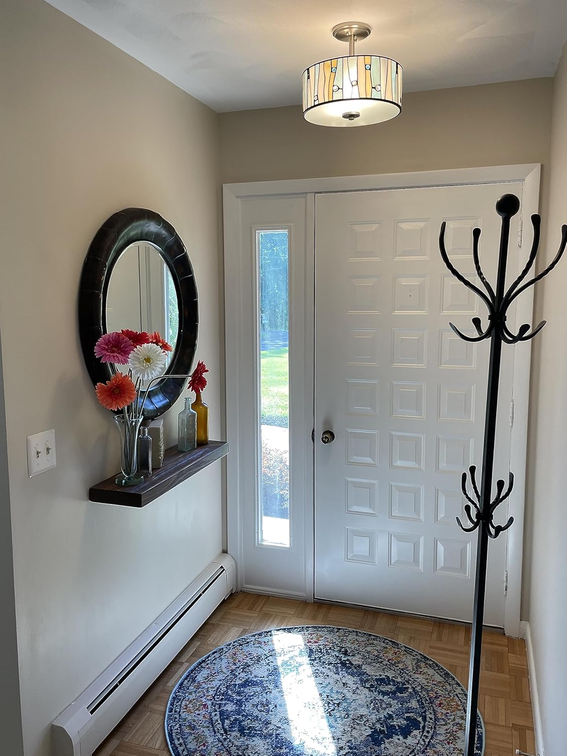 joelsantiques 30 Inch Wooden Floating Shelves for Wall - 30x6x2 in - Made of Natural Wood - Long Heavy Duty Rustic Wall Shelves for Bedroom - Perfect for Living Room, Kitchen - Mocha