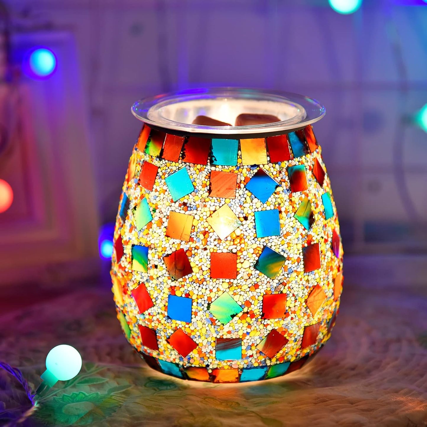 Dicimi Wax Melt Warmer (Mediterranean, Beach Blocks)