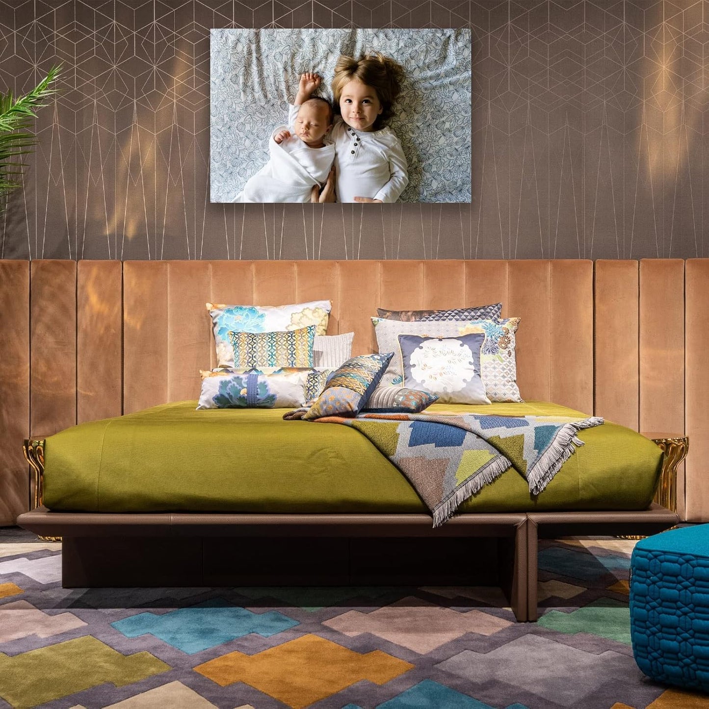 Custom Canvas Prints with Your Photos Custom Wall Art Personalized Canvas Pictures for Pet/Family Gifts for Mom/Men/Women (16'' W x 24'' H)