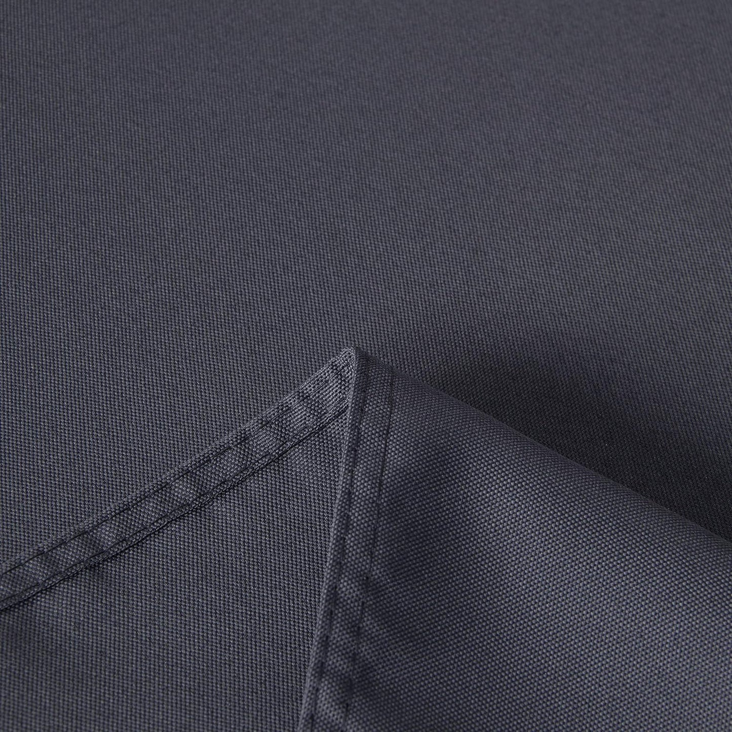 sancua Square Tablecloth - 70 x 70 Inch - Water Resistant Spill Proof Washable Polyester Table Cloth, Decorative Fabric Table Cover for Dining Tables, Buffet Parties and Camping, Grey