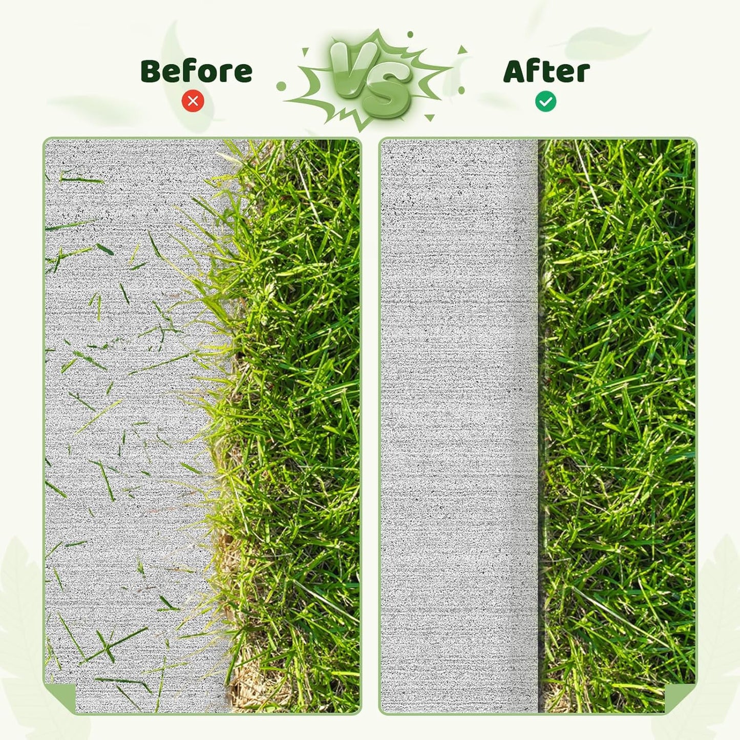 Landscape Edging - 2 Inch x 66FT Garden Border with 200 PCS Spikes, Plastic Lawn Edging for Flower Bed, Pathway and Yard(Black)