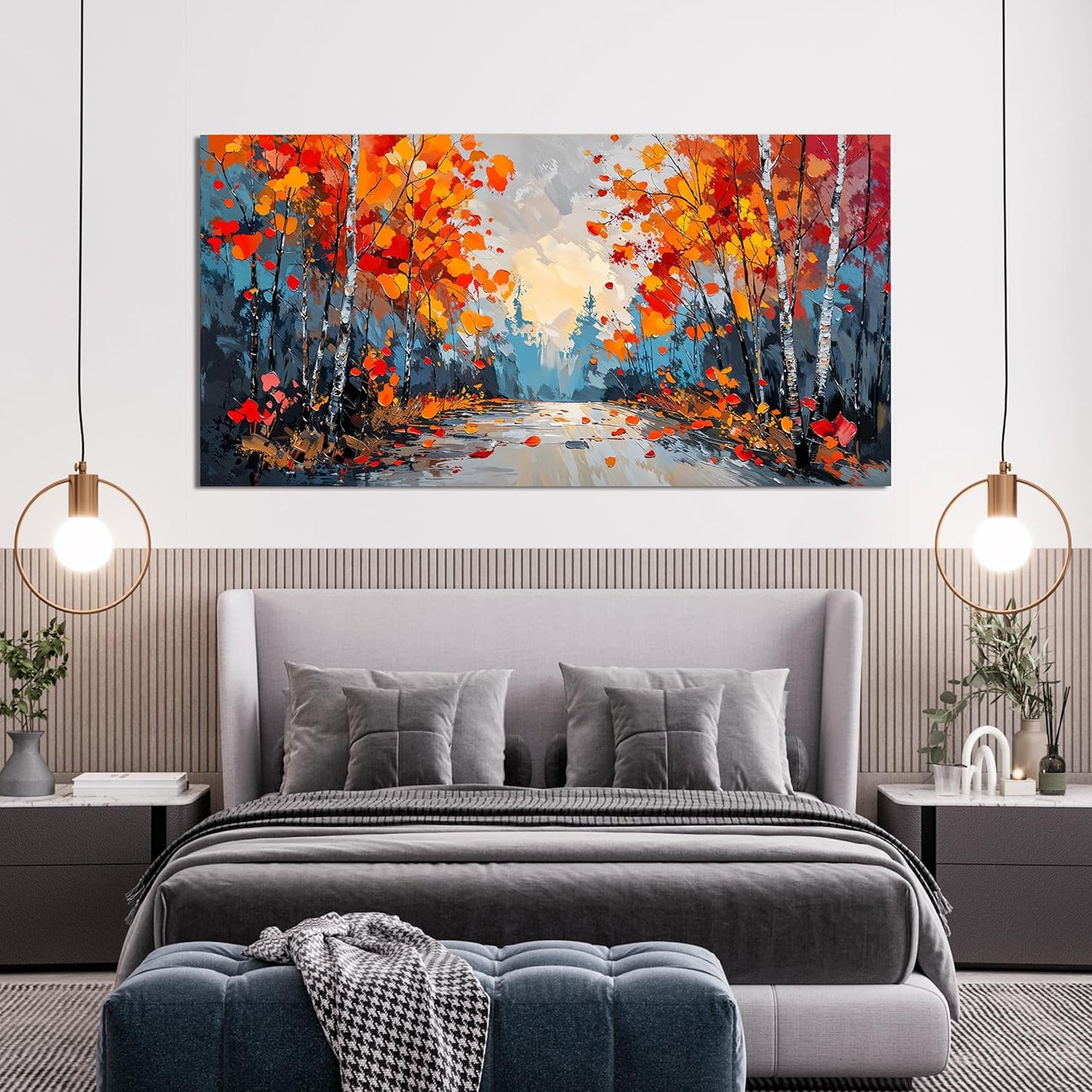 Canvas Wall Art Decor Wall Art Pictures for Living Room Canvas Art Wall Decor Vintage Nature Wall Art Prints Mountain Botanical Wall Art Decorations Artwork for Walls Bedroom Office Decor 20" X 40"