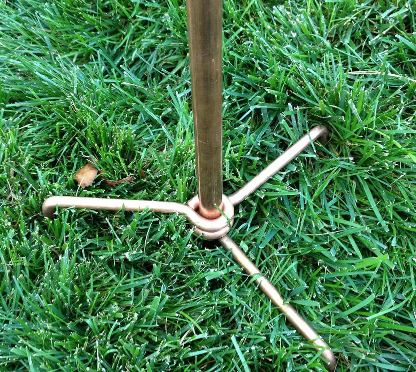 Stanwood Wind Sculpture Kinetic Copper Wind Spinner - Lucky 8 Twirler