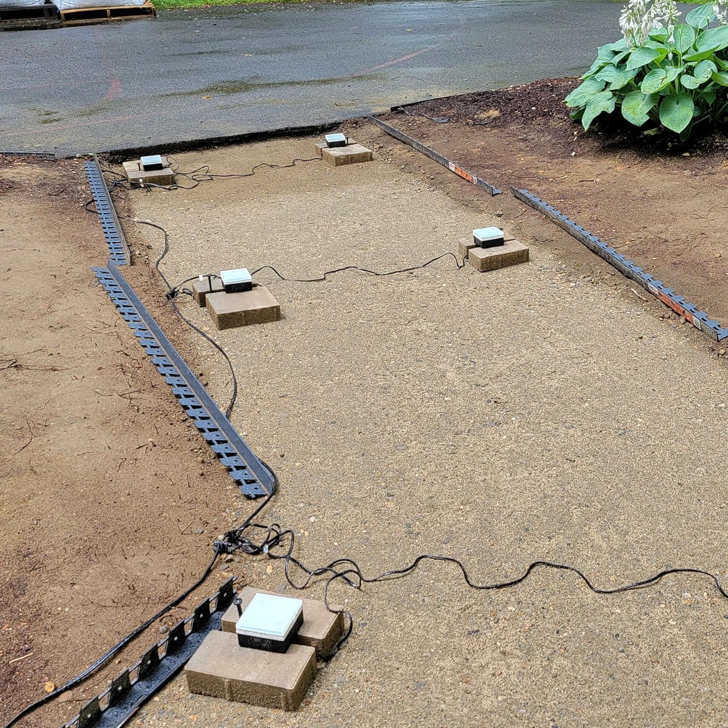 LUMENGY Paver Light 4×4 Inch (3.93 inch X 3.93 inch), Glare-Free 5000K Brick Lighting for Paver Driveways, Pathways, Patios & Garden, 12V Waterproof & Drive-Over Rated